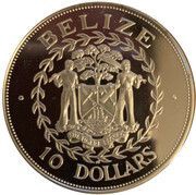 10 Dollars Independence; silver proof obverse image