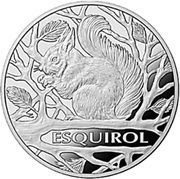 1.25 Euro Red squirrel reverse image