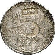 Jefimok Rouble - Alexey Mikhailovich Countermarked over "Brunswick-Lüneburg-Celle Thaler" obverse image