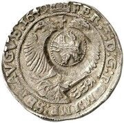 Jefimok Rouble - Alexey Mikhailovich Countermarked over "Zwolle Arendrijksdaalder" obverse image