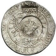 Jefimok Rouble - Alexey Mikhailovich Countermarked over "Bohemia Kuttenberg Thaler" obverse image