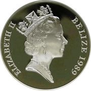 25 Dollars - Elizabeth II Columbus ships obverse image