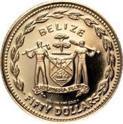 50 Dollars White-necked jacobin obverse image