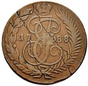 2 Kopecks - Ekaterina II ТМ obverse image