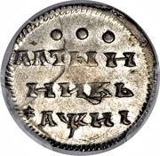 Altynnik - Peter I reverse image