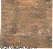 5 Kopecks - Ekaterina I Plate money; Novodel, Russia, 1726 reverse image