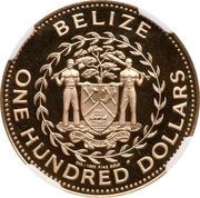 100 Dollars White-tailed deer obverse image