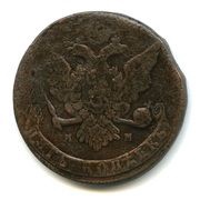 5 Kopecks - Elizabeth ММ, Russia, 1758-1761 reverse image