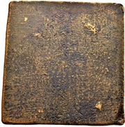 Grivna - Ekaterina I Plate money, Russia, 1726 reverse image