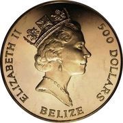 500 Dollars - Elizabeth II Coronation obverse image