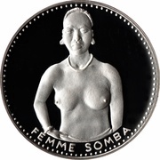 1000 Francs Independence reverse image