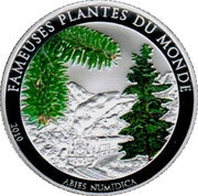 100 Francs CFA Abies Numidica reverse image