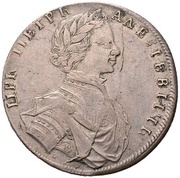Rouble - Peter I Moscow Rouble obverse image
