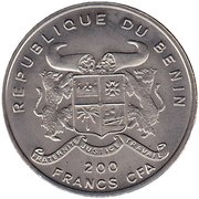 200 Francs CFA Acanthopholis obverse image