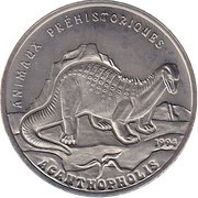 200 Francs CFA Acanthopholis reverse image
