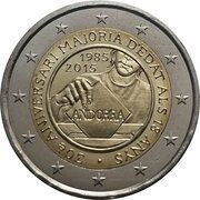 2 Euros Political Rights obverse image