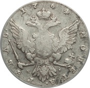 Rouble - Catherine II ММД, Russia, 1764-1765 reverse image