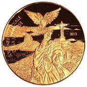 200 Francs CFA World Day of Youth reverse image