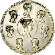1½ Rouble / 10 Zlotys - Nikolai I Imperial Family; "П.У.", Russia, 1836 reverse image