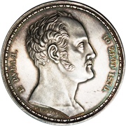 1½ Rouble / 10 Zlotys - Nikolai I Imperial Family; "Р.П. УТКИНЪ" obverse image