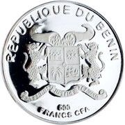 500 Francs CFA Gorch Fock obverse image