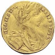 Ducat - Peter I Trade Coinage obverse image