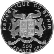 500 Francs CFA Vreneli obverse image