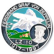 500 Francs CFA Ferdinand Graf von Zeppelin, Benin, 1997 reverse image