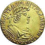 3 Ducats - Peter I Trade Coinage obverse image