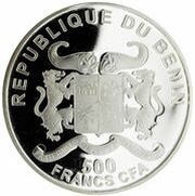 500 Francs CFA Pope John Paul II obverse image