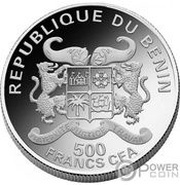 500 Francs CFA Virgo obverse image