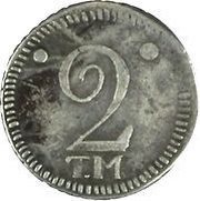 2 Kopeks - Ekaterina II reverse image