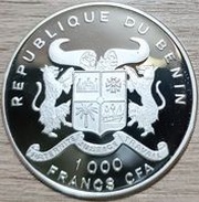 1000 Francs CFA Hansa - Brandenburg D. I. obverse image