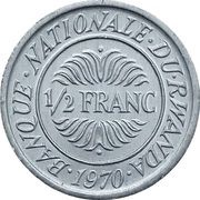 ½ Franc obverse image