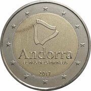2 Euros The Pyrenean country obverse image