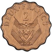 2 Francs F.A.O.; pattern obverse image