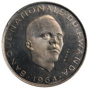 10 Francs Pattern; copper-nickel reverse image