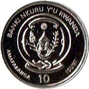 10 Francs Lion; silver obverse image