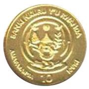 10 Amafaranga Indian head obverse image