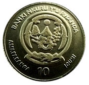 10 Amafaranga Panda I obverse image
