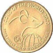 10 Amafaranga Year of the Rat, Rwanda, 2020 reverse image