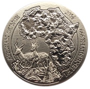 50 Amafaranga Impala, Rwanda, 2014 reverse image
