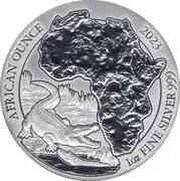 50 Amafaranga Crocodile, Rwanda, 2023 reverse image