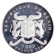 1000 Francs CFA Millennium obverse image