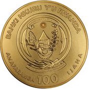 100 Amafaranga HMS Endeavour obverse image