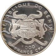 1000 Francs CFA Zeppelin obverse image