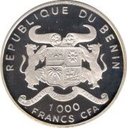 1000 Francs CFA Automobile obverse image