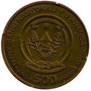 500 Amafaranga Taekwondo obverse image