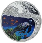 500 Amafaranga Green sea turtle, Rwanda, 2010 reverse image