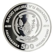 500 Amafaranga Persian obverse image